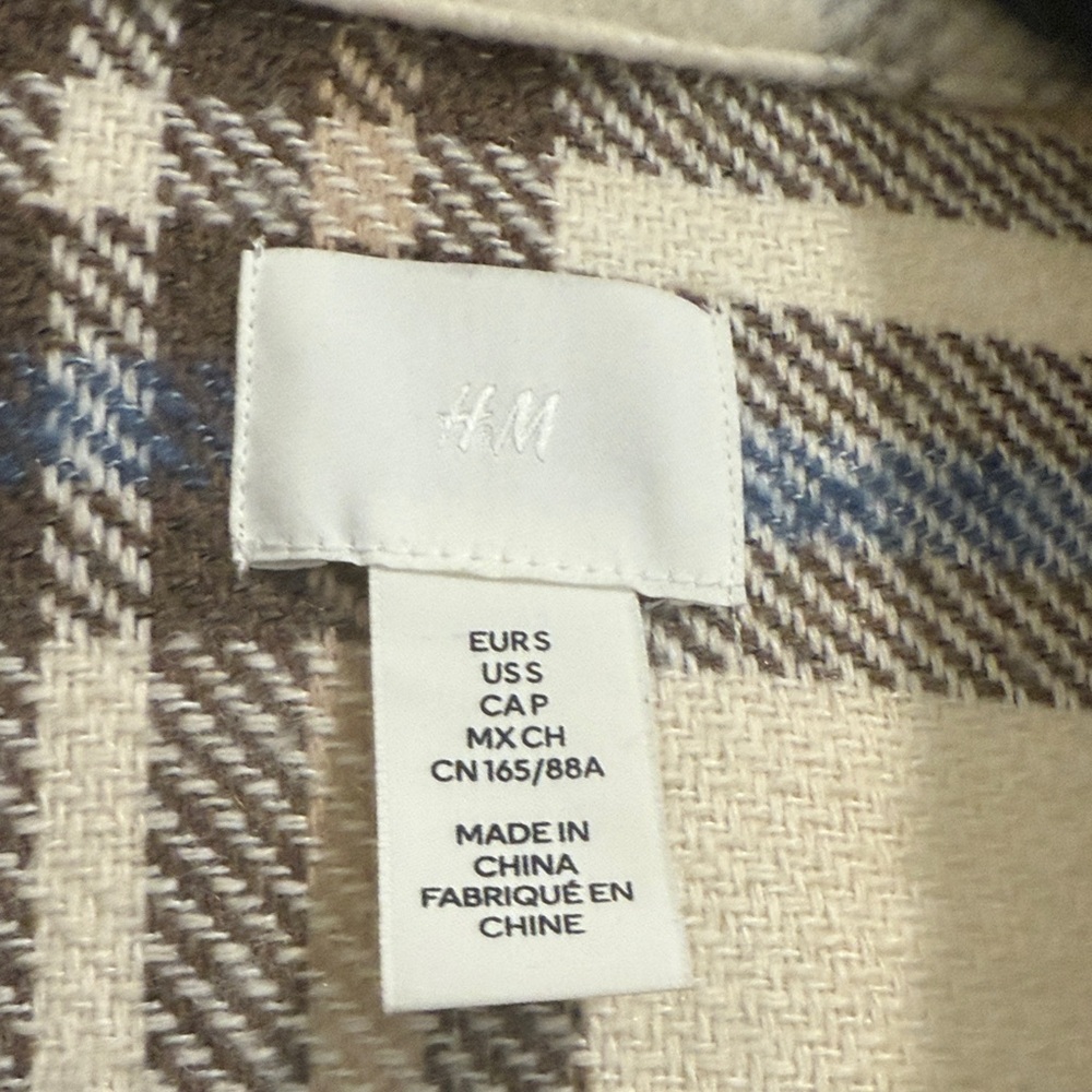 H&M Checkered Plaid Jacket - Picture 2 of 7